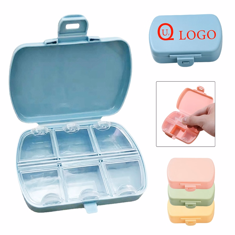 Medicine Box W/6 Compartments