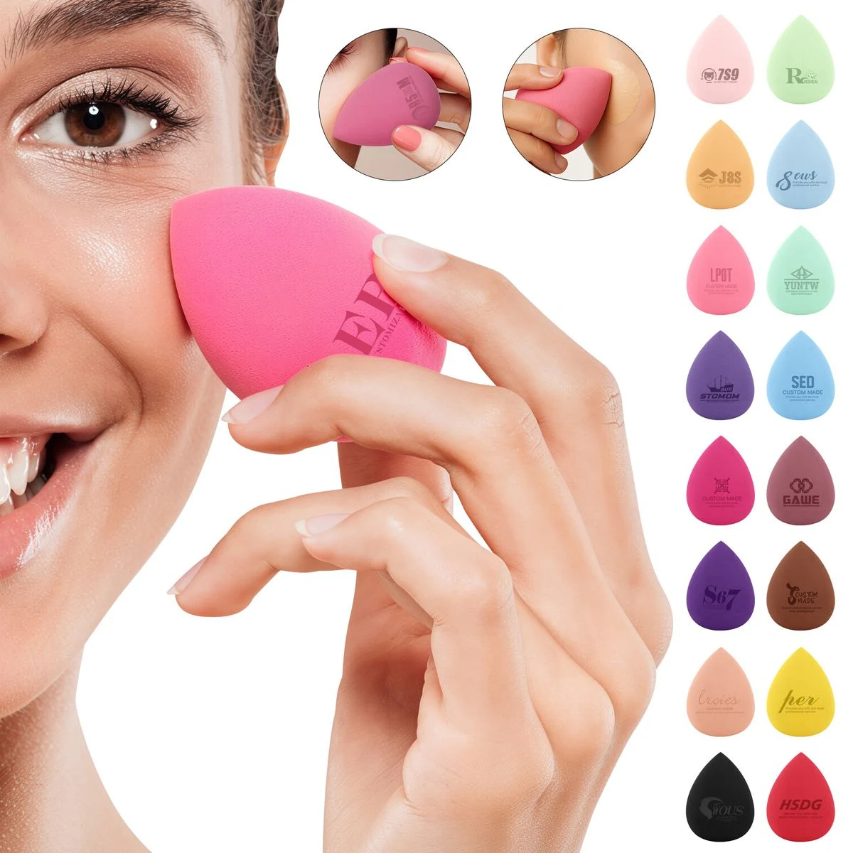 Water Drop Soft Makeup Sponge 1