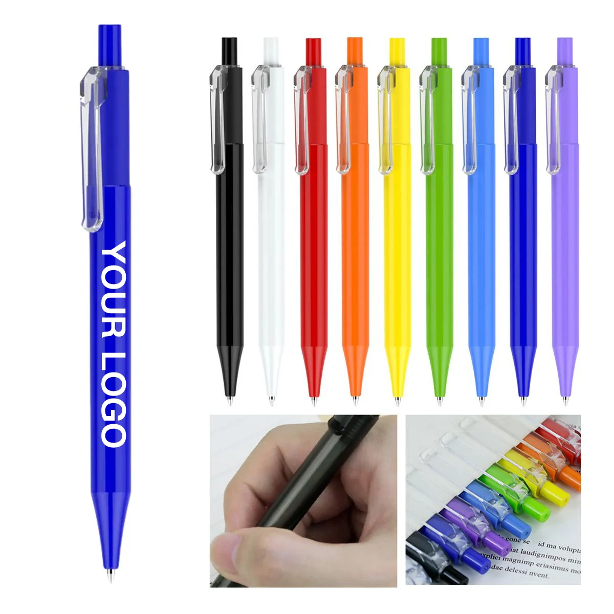 Silkscreen Printed Gel Writing Pen 1
