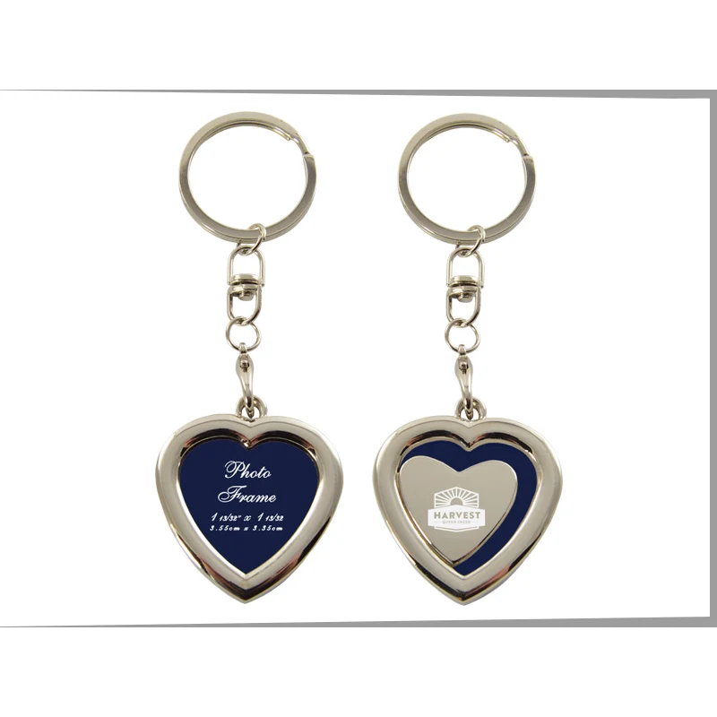 Memories Heart Shaped Photo Key Chain 1