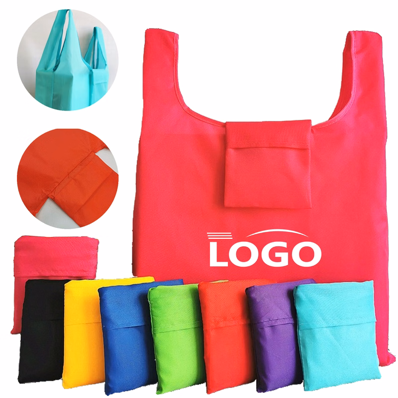 Foldable Non-Woven Tote Bag with Portable Pouch
