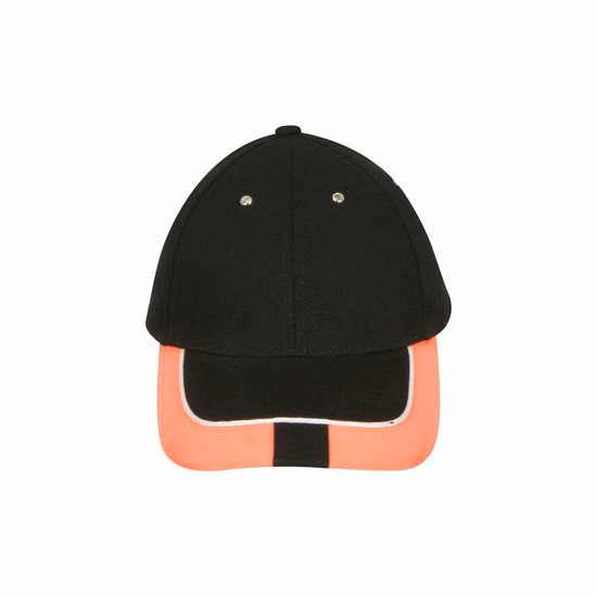 Brushed Heavy Cotton with Reflective Trim & Tab on Peak