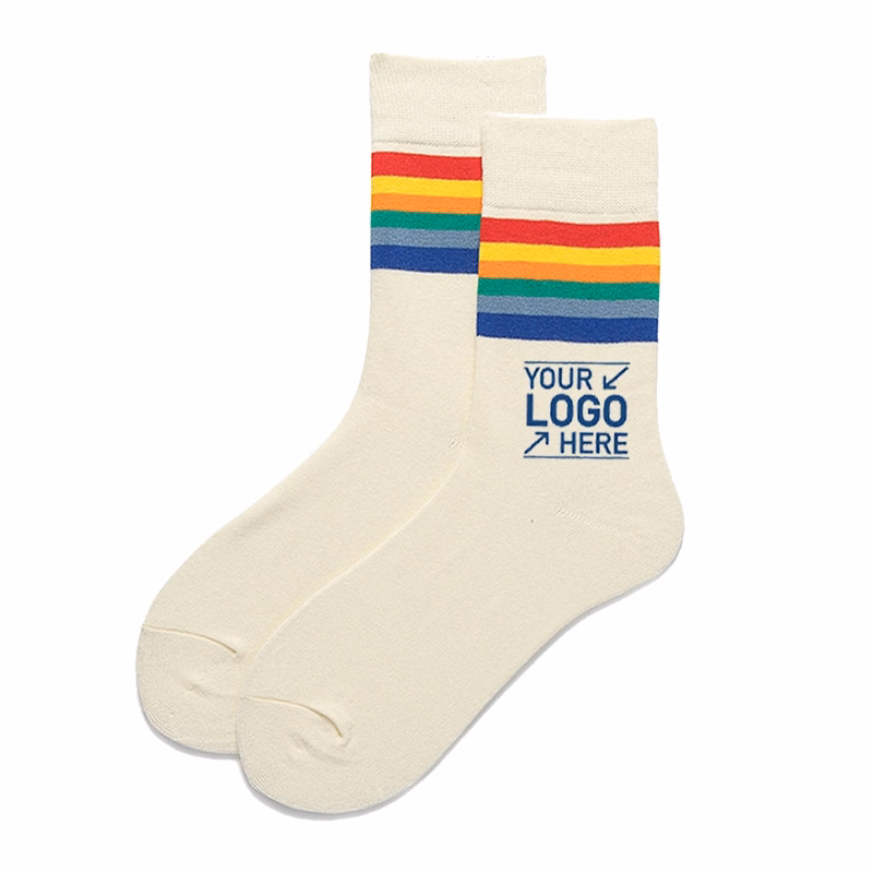 Old School Vintage Striped Socks