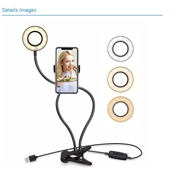 Selfie Ring Light With Phone Holder 1