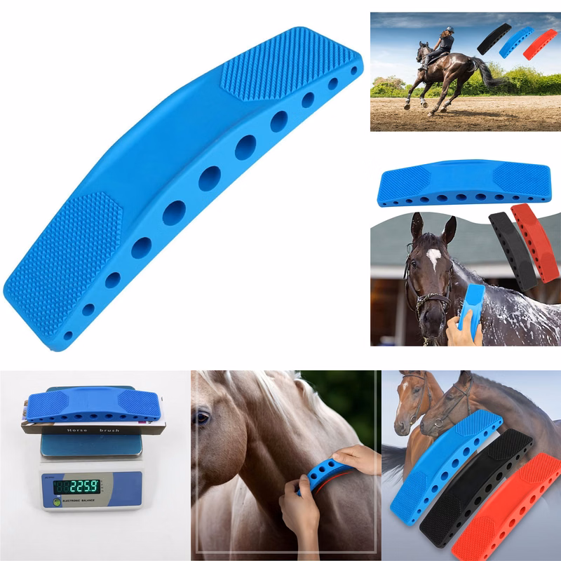 Horse Grooming Massage Hair Brush