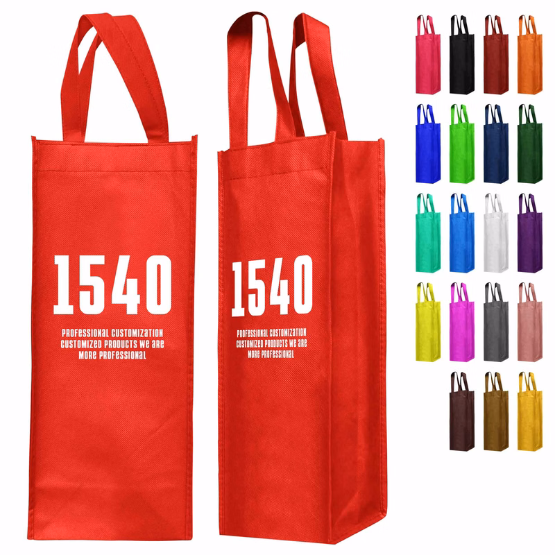 Non Wove Wine Tote Bag