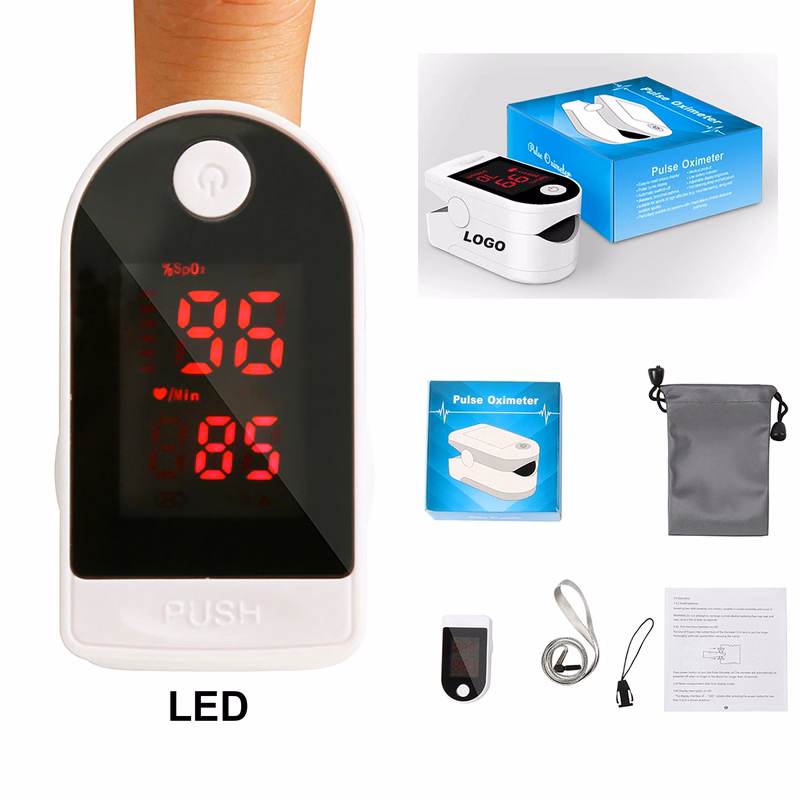 LED Pulse Fingertip Oximeter