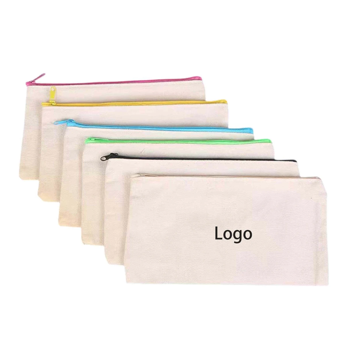 Canvas Zipper Pouch Bag 1