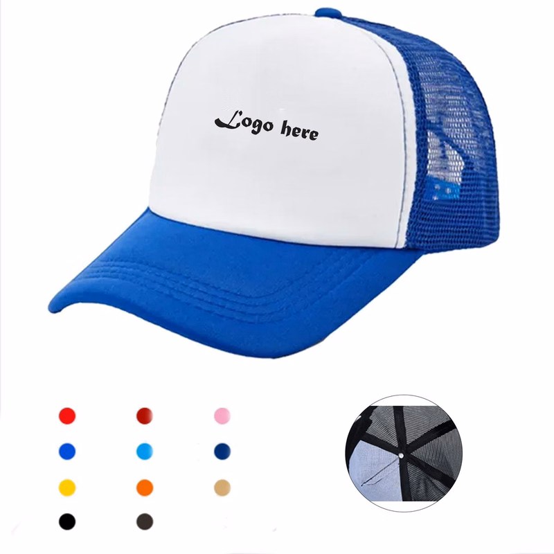 Customizable Breathable Polyester Mesh Trucker Hat