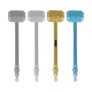 Ballpoint Pen With Hammer Shaped Embellishments 1