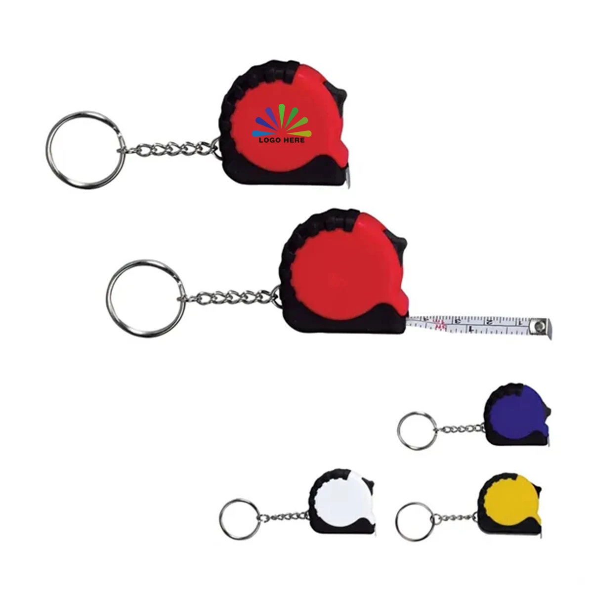 Mini Grip 3.25' Tape Measure Keychain 1