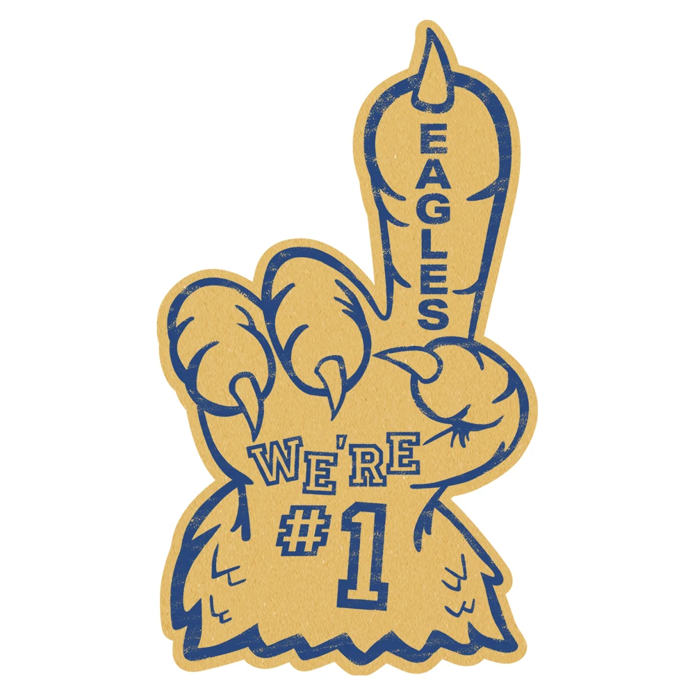 Foam Mitt - 18" #1 Bird Claw 1