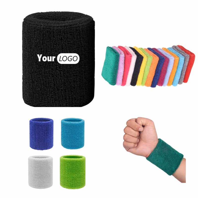 Custom Embroidered Sports Wristbands