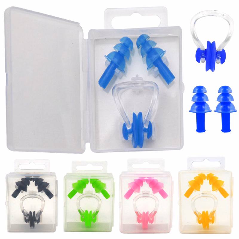 Swimming Earplugs Nose Clip