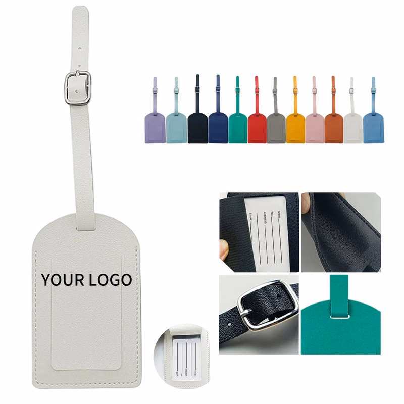 Travel Bag Tag with Secure ID Slot