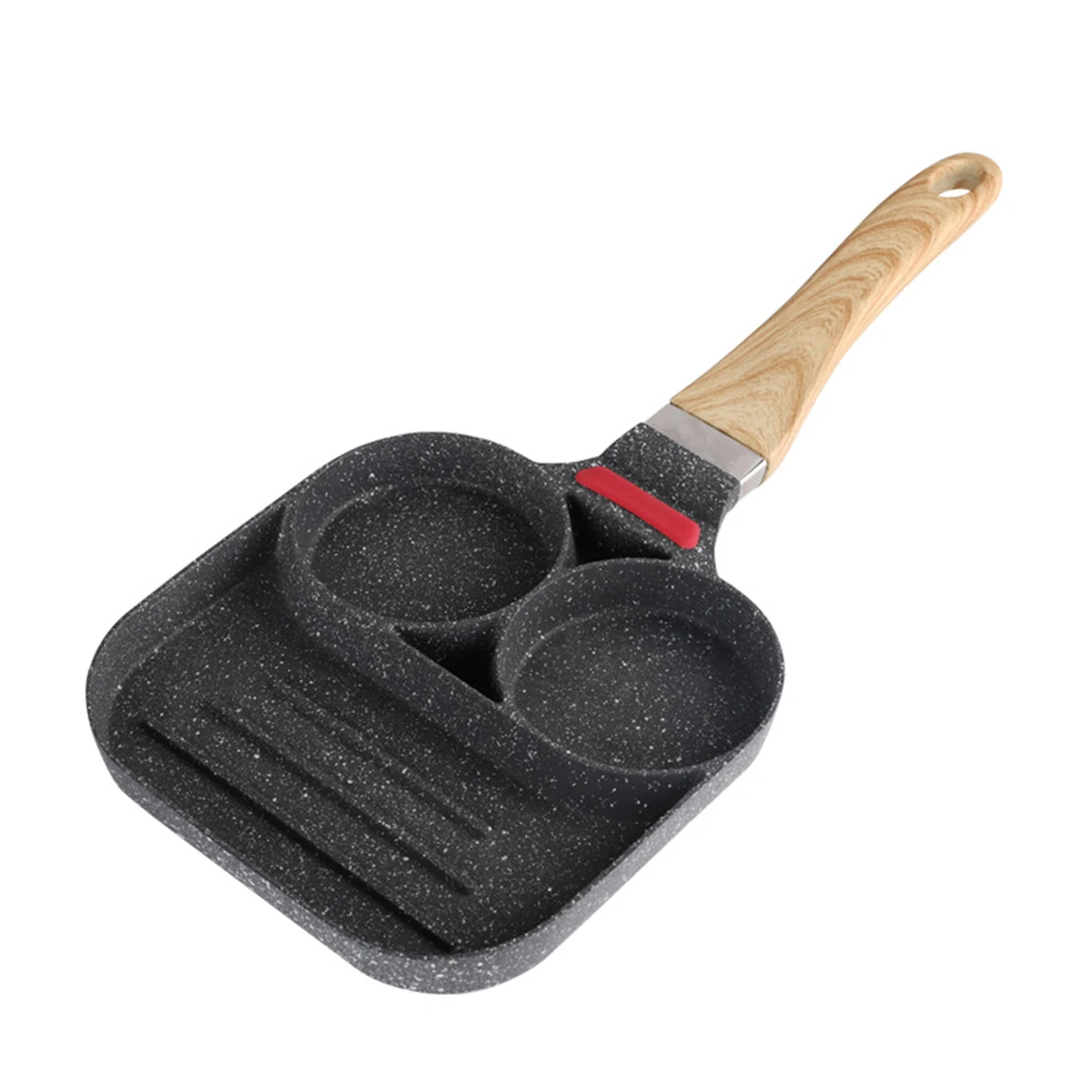 Alloy Metal Kitchen No-Stick Frying Pan 1