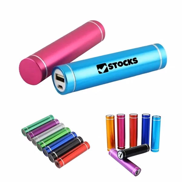 Custom Aluminum 2600 mAh Portable Power Stick — Professional Mobile Charger
