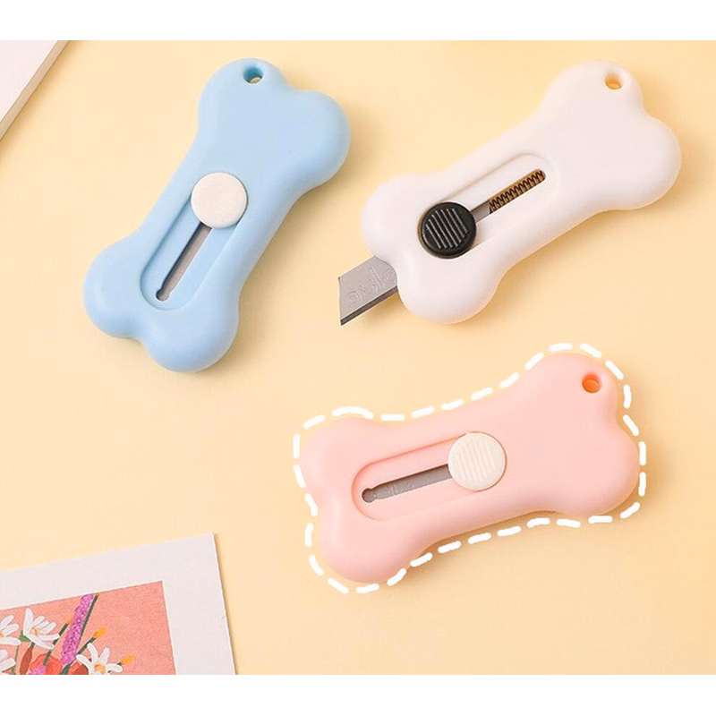 Mini Box Cutter with Keychain Hole