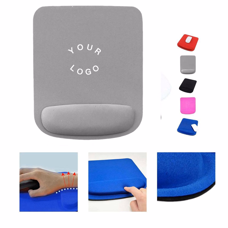 Durable Mouse Pad with Non Slip Base and Wrist Rest