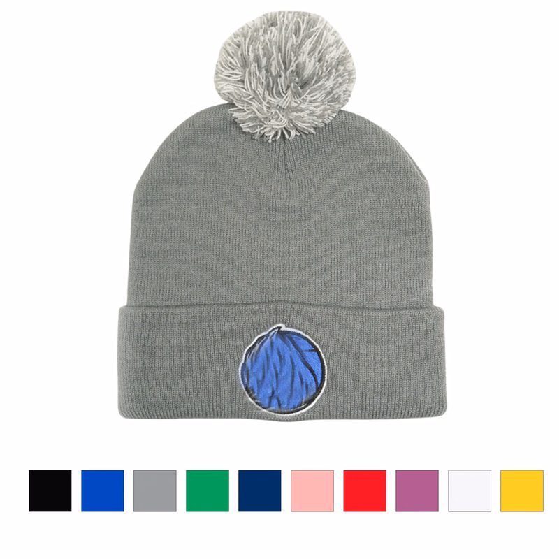 Customized Patch Knit Beanies with Cuff