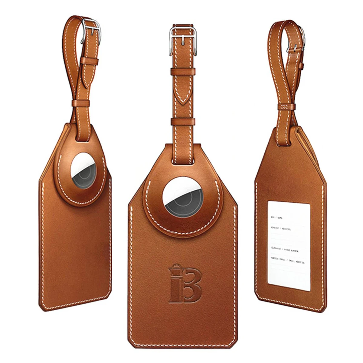 Position tracker keyring luggage tag 1