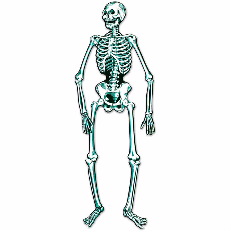 Jointed Skeleton Cutouts - 4'7"
