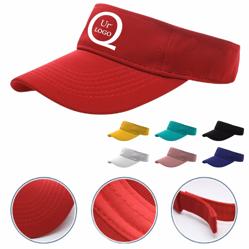 Sun Colorful Visor Hat