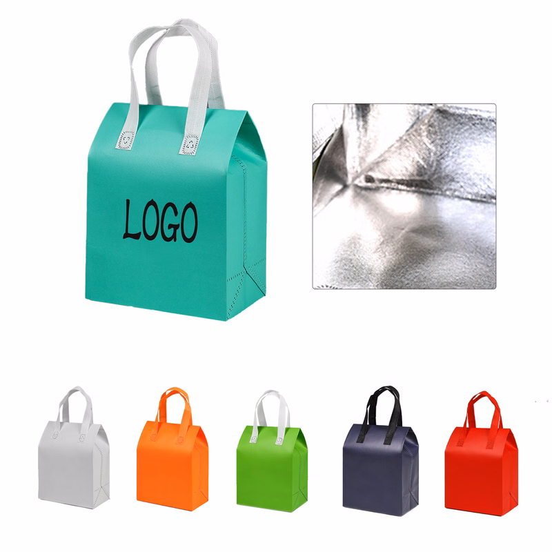 Disposable Takeaway Aluminum Foil Insulated Bag