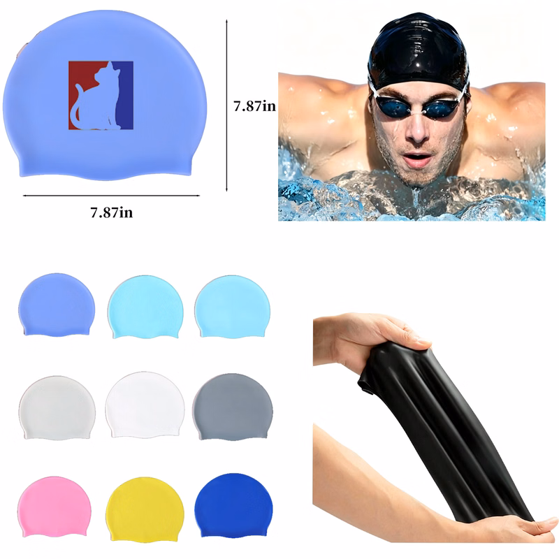 Large Size Silicone Swim Cap