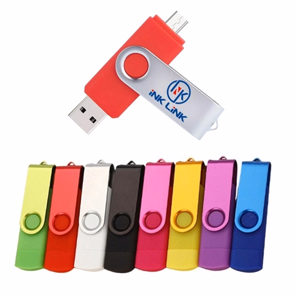 USB Drive with Rotated Design