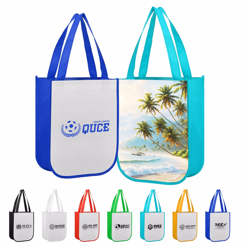 Custom Laminated Non-Woven Round Corner Bag