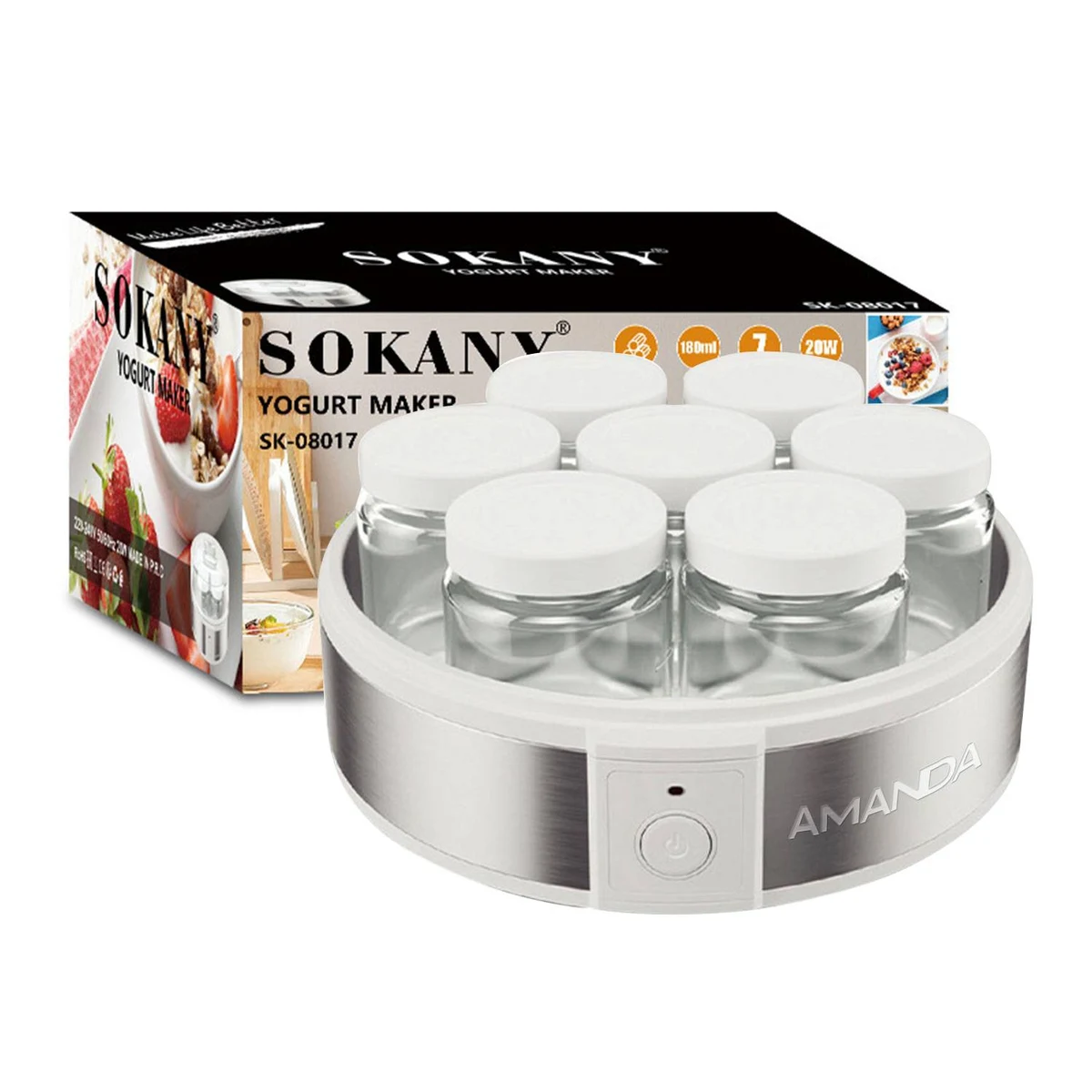 Homemade Yogurt Maker Machine w/ 7 cups 1