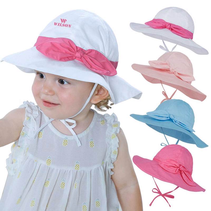 Children's Summer Wide Brim Fisherman Hat