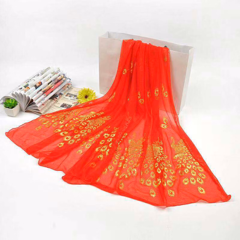 Red Women Scarf