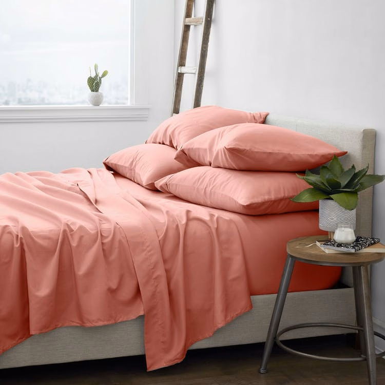 Twin Bed Sheet Sets - Clay 4 Pieces Ultra Soft