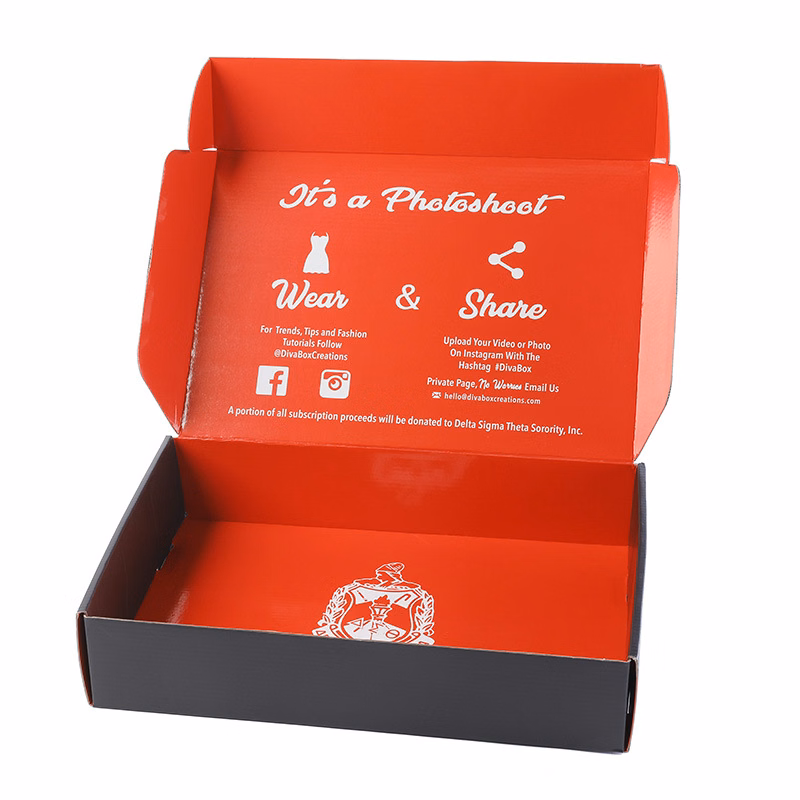 Screen Printed Corrugated Box