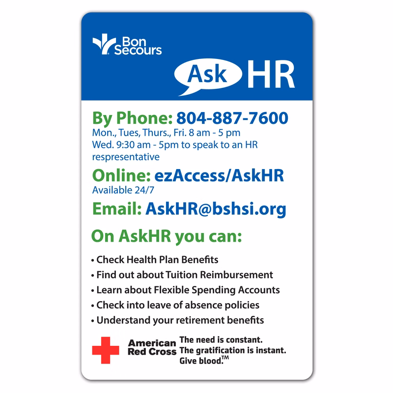 Tip Table Card
