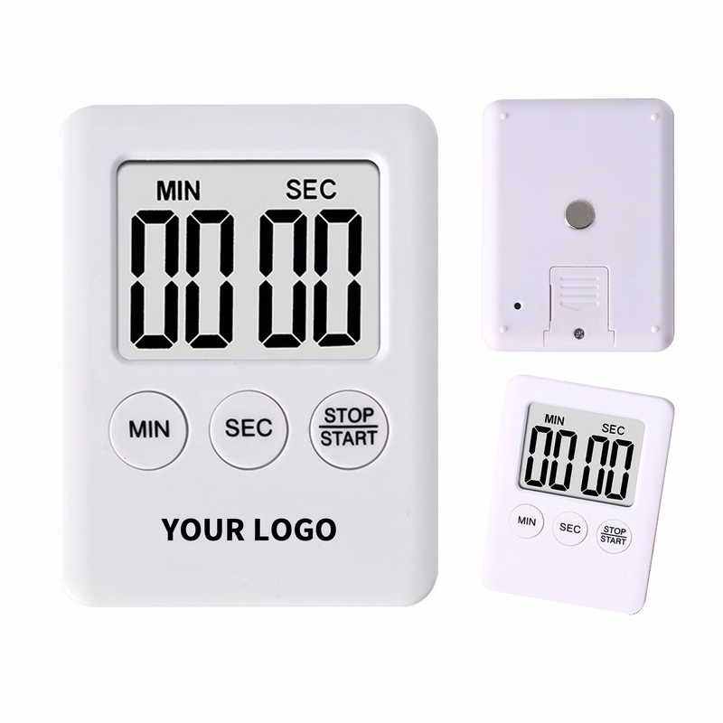 Digital Countdown Timer With Large Display Magnetic Back 2.75" x 2.1"