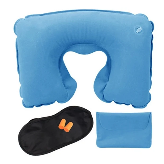 Inflatable Travel Neck Pillow kit 1