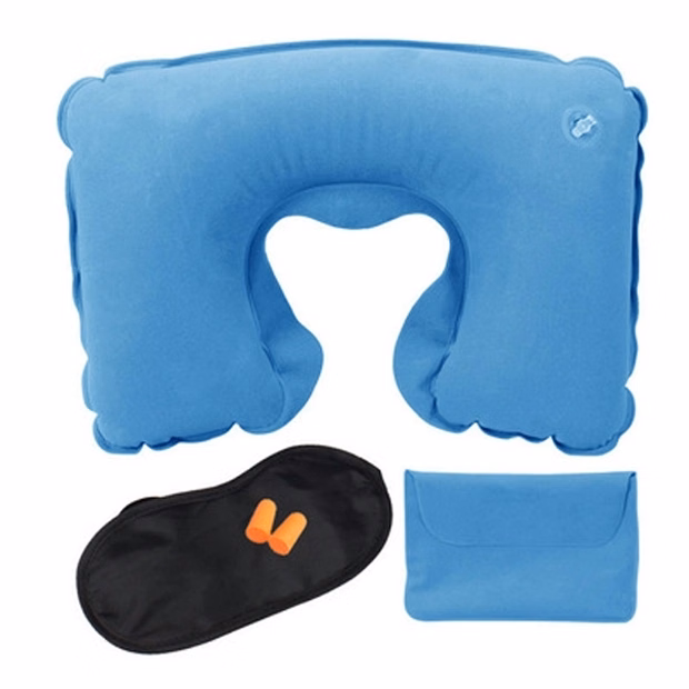Inflatable Travel Neck Pillow kit