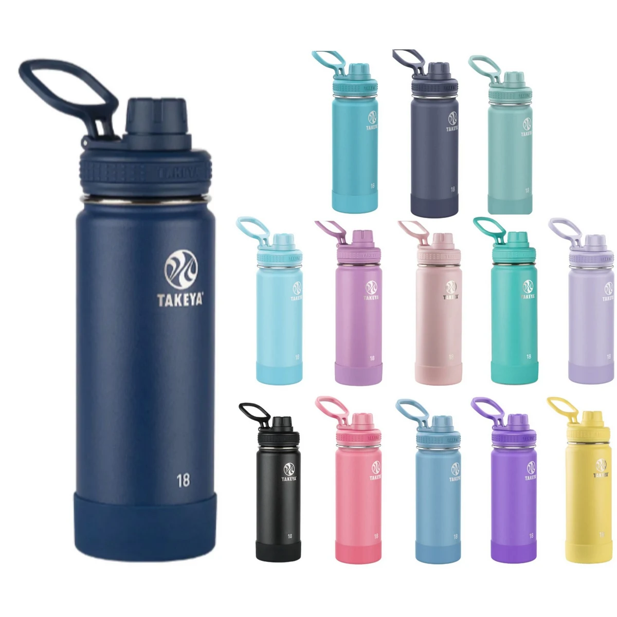 Takeya Active 18 oz Stainless Steel Bottle 1
