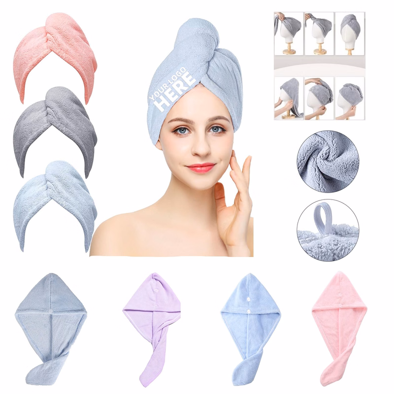Hair Dry Towel (25.6"x9.8")