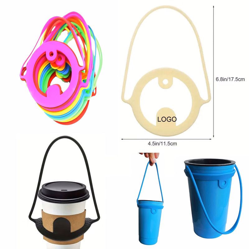 Silicone Coffee Cup Carrying Strap