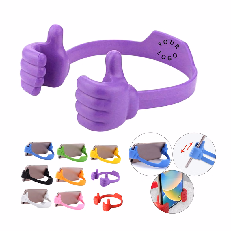 Thumb-Shaped Phone Holder with Adjustable Angles