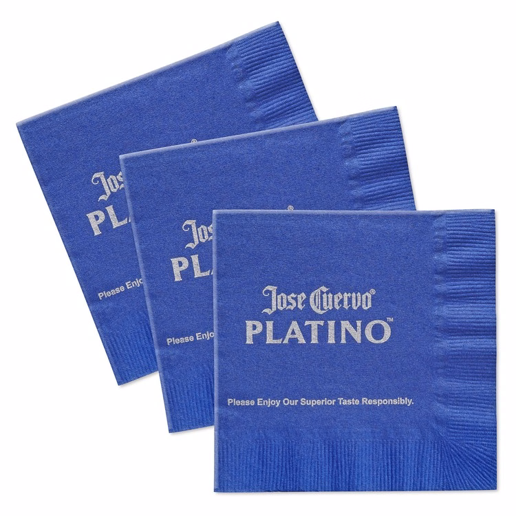2-Ply Dark-Tone Facial-grade Beverage Napkin