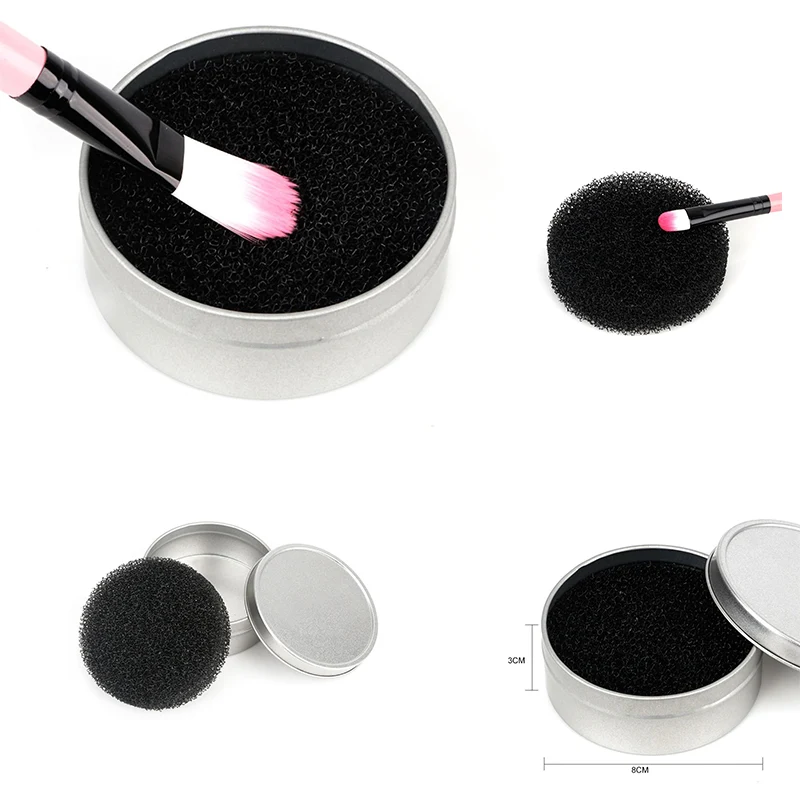 Makeup Brush Cleaning Box Eyeshadow Brush Cleaning Case 1