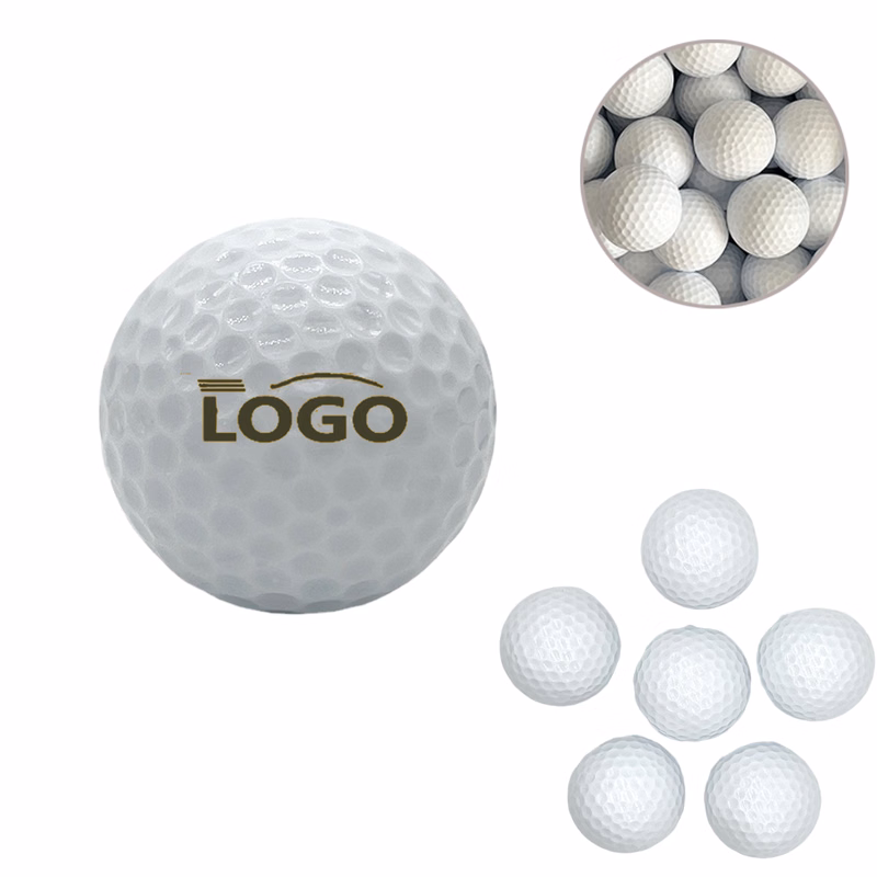 MOQ50 Custom Double Layer Golf Training Balls 1.7" Diameter