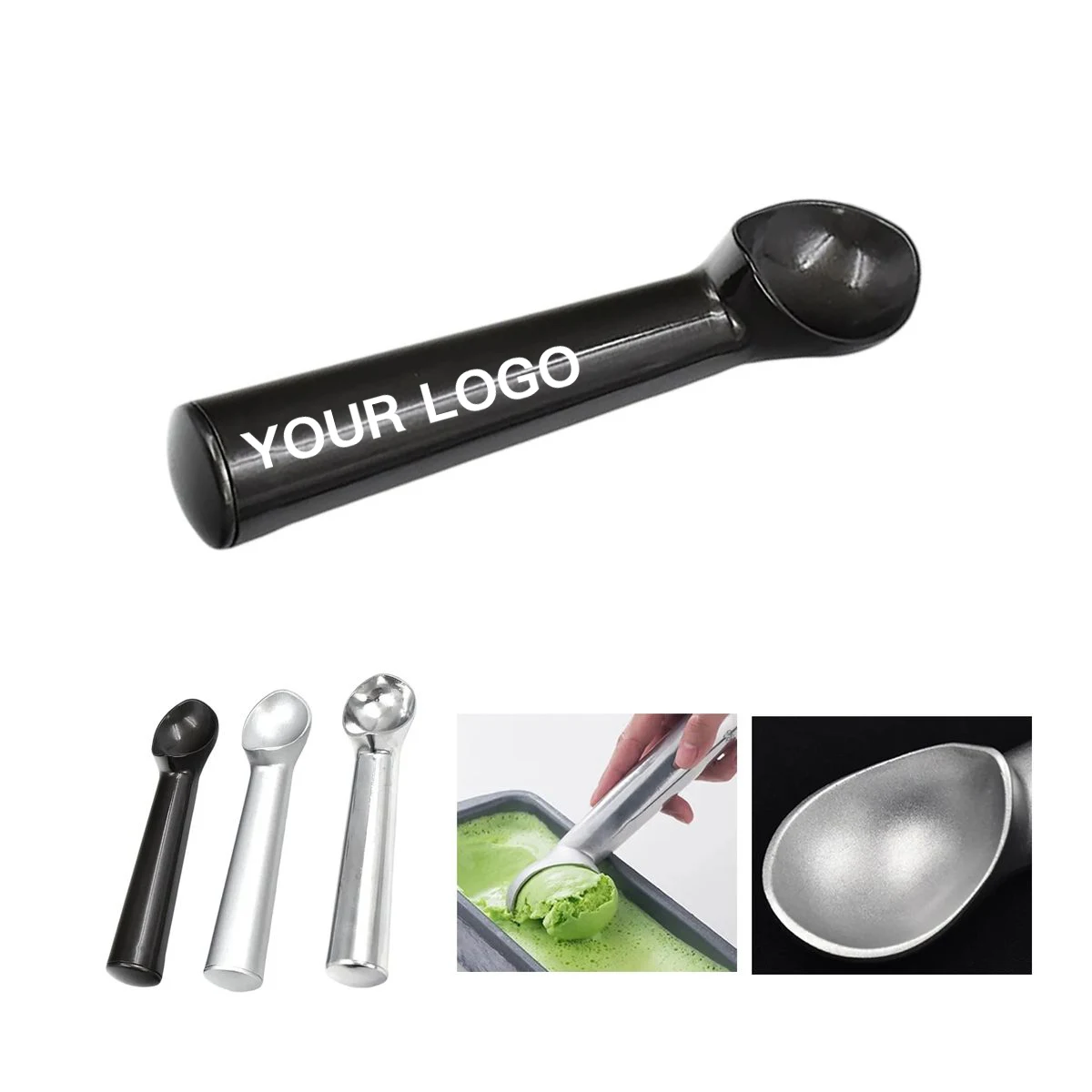 Heavy Duty Aluminum Scoop for Frozen Desserts 1
