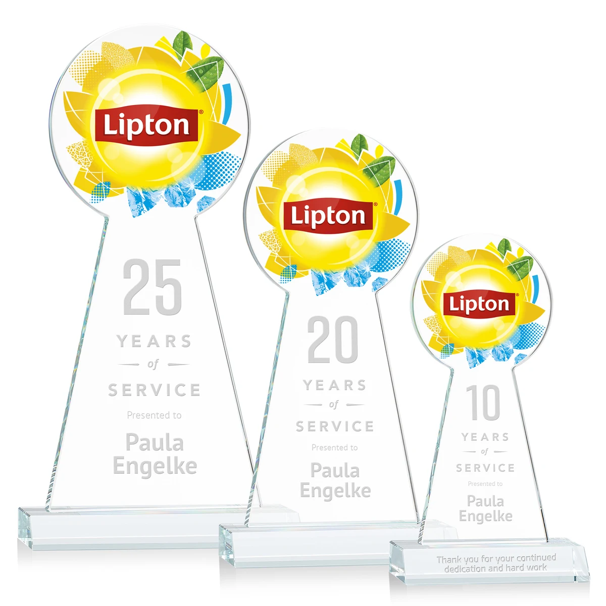 Laidlaw VividPrint™/Etch Award - Clear 1