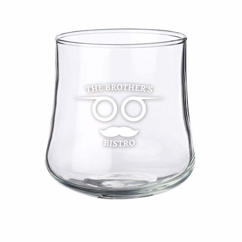11 oz. Belle Stemless Glasses (Engraved Imprint)